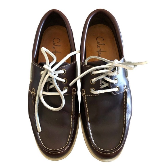 Cole Haan Pinch Road Trip Boat Shoes Brown Leather Loafer Men\'s Size US 8.5M main image 4